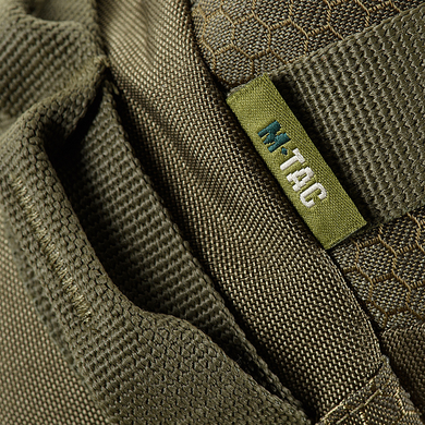 Універсальна Бананка M-Tac Waist Bag Elite Hex на 2 відділення з кишенями / Поясна Сумка олива 32х13х5 см 1363-bls фото