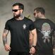 Потоотводная футболка Selion с принтом Викинг черная размер XL buy95488bls-XL фото 1