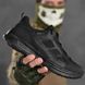 Мужские кожаные кроссовки Extreme Police на резиновой подошве черные размер 40 buy86706bls-40 фото 5