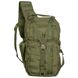 Однолямковий рюкзак Camotec Tactical City Bag Oxford 900D з кріпленням Molle олива розмір 42х26х17 см arm1084bls фото 1
