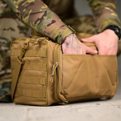 Тактическая сумка с системой крепления Molle койот 37х26х20&nbsp;см buy94057bls фото