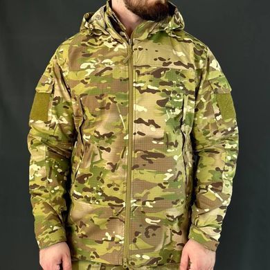Куртка Tactical Series з капюшоном та липучками під шеврони мультикам розмір S for01055bls-S фото