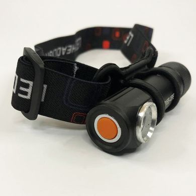 Налобный Фонарь 2в1 со встроенным аккумулятором и USB портом для зарядки / Светодиодный Фонарик BL-2155-XPE с креплением на голову ws42439klb фото