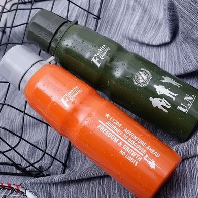 Вакуумний Термос-Пляшка 500ml Fashion Quality 28,5 х 8,5 х 5 см gt50451bls фото