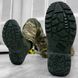 Кожаные Ботинки АК на полиуретановой подошве олива размер 40 15523bls-40 фото 4
