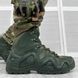 Кожаные Ботинки АК на полиуретановой подошве олива размер 40 15523bls-40 фото 1