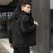 Куртка з капюшоном Pobedov Shadow V2 Softshell з липучками + Подарунок Шеврон чорна розмір S pobOWku3070babls-S фото 2