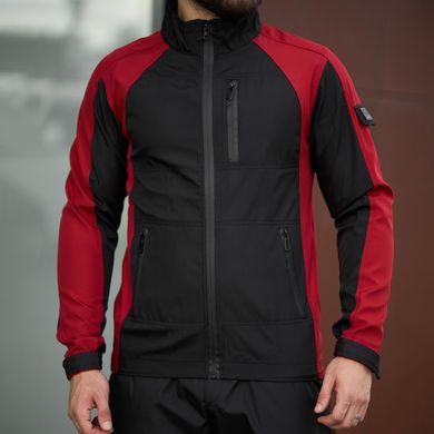Мужская куртка Intruder "iForce" Softshell light красная с черным размер S int1589542163bls-S фото