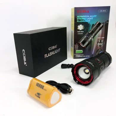 Фонарь CB-B53-TG с функцией Power Bank черный ws84868bls фото