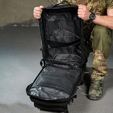 Тактический рюкзак Hunter 36 л с отделением для гидропакета черный 51x29x28 см buy93207bls фото