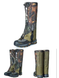 Плотные высокие Гамаши с молнией и фиксатором / Водо-грязицы защитные чехлы для ног камуфляж размер универсальный 50355bls фото 1