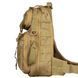 Однолямковий рюкзак Camotec Tactical City Bag Oxford з системою кріплення Molle койот 42х26х17 см cmt6667bls фото 5