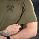 Потоотводная футболка Sparta с принтом Ни жалости ни страха олива размер S buy93183bls-S фото 5