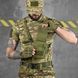 Тактическая сумка через плечо Cordura с системой крепления Molle и липучкой олива 18х12 см buy91416bls фото 2