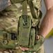 Тактическая сумка через плечо Cordura с системой крепления Molle и липучкой олива 18х12 см buy91416bls фото 6
