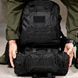 Тактический рюкзак Bresh 25 л с системой крепления Molle и липучкой черный 50x12,5x34 см buy93706bls фото 2