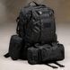 Тактический рюкзак Bresh 25 л с системой крепления Molle и липучкой черный 50x12,5x34 см buy93706bls фото 9