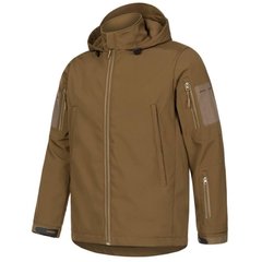 Мужская куртка с капюшоном G4 Softshell койот размер S for01032bls-S фото
