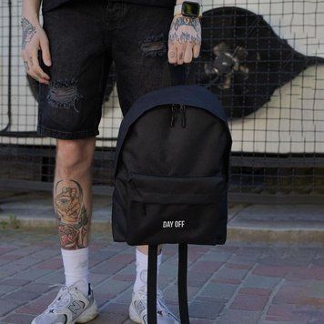 Рюкзак Without Compact 19 л с принтом DayOff черный 38&times;27 см wb8049950bls фото