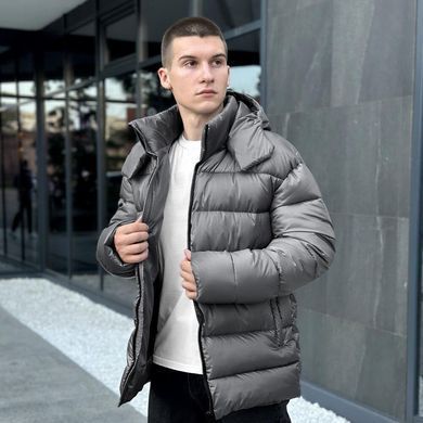 Зимова куртка Pobedov Snowfall темно-сіра розмір S pobOWku2973dgebls-S фото