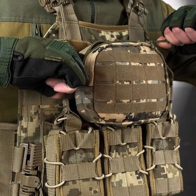 Плитоноска Revenger в сборе с подсумками и напашником пиксель one size buy91262bls фото