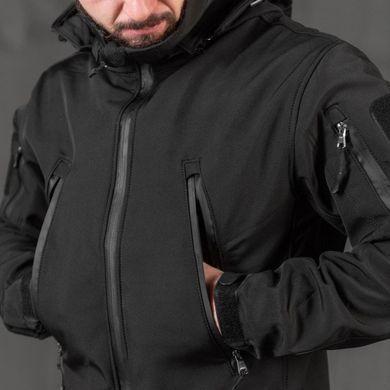 Тактична куртка KMS Kord Second Generation Softshell чорна розмір S buy59914bls-S фото