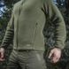 Мужская флисовая Кофта M-Tac Nord Fleece Polartec с усиленными вставками / Плотная Флиска олива размер XXL 1392bls-XXL фото 7
