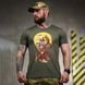 Потоотводная футболка Selion с принтом Козак олива размер XL buy92767bls-XL фото 4