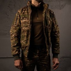 Чоловіча демісезонна куртка Logos "Пілот" ріп-стоп / Бомбер з підкладкою лаке темний мультикам розмір S 21001bls-S фото