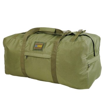 Прочная сумка-баул для транспортировки вещей с 3-мя карманами хаки 82х37х33 см kib6033bls фото