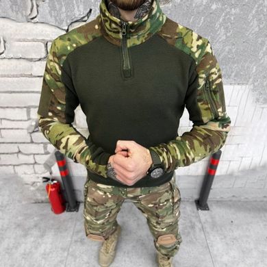 Мужской флисовый убакс с принтом "soldier combo"  / Плотная флиска мультикам размер S buy59863bls-S фото
