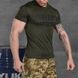 Мужская футболка "Army" CoolPass с сетчатыми вставками олива размер S buy85684bls-S фото 3