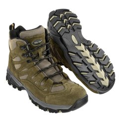 Замшевые ботинки Mil-Tec Teesar Squad 5 со вставками из сетки олива размер 38 for00987bls-38 фото