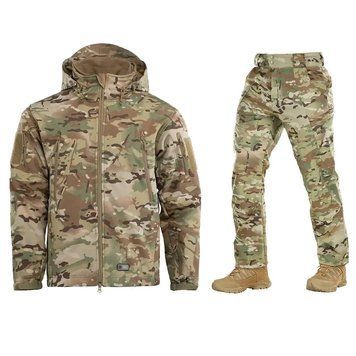 Костюм M-Tac SoftShell Куртка з підстібкою та Штани мультикам розмір M arm1458зима1bls-M фото