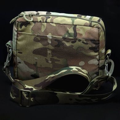 Тактична сумка Grand Tactic Cordura + Подарунок шеврони мультикам 25x18x5 см gt50429bls фото
