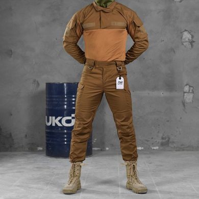 Чоловічий костюм "7.62 tactical Minnesota" ріп-стоп убакс + штани койот розмір S buy86251bls-S фото