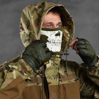Мужской костюм Горка "7.62 Tactical Commando" рип-стоп куртка + брюки с подтяжками мультикам размер S buy86279bls-S фото
