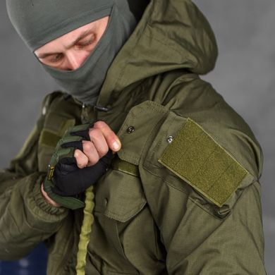 Демісезонна чоловіча форма з кишенею для гідратора Oblivion Tactical "Sniper" Куртка + штани олива розмір S buy85780bls-S фото