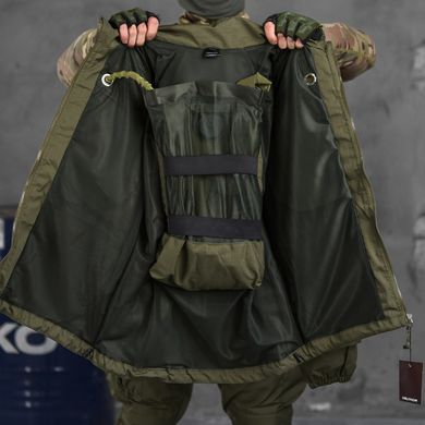 Демісезонна чоловіча форма з кишенею для гідратора Oblivion Tactical "Sniper" Куртка + штани олива розмір S buy85780bls-S фото