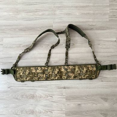 РПС с подсумками и креплением Molle / Разгрузочный пояс "Краш" Cordura 1000D пиксель размер L bkr909592bls-L фото