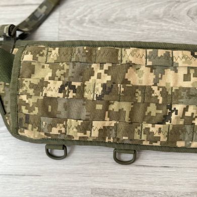 РПС с подсумками и креплением Molle / Разгрузочный пояс "Краш" Cordura 1000D пиксель размер L bkr909592bls-L фото