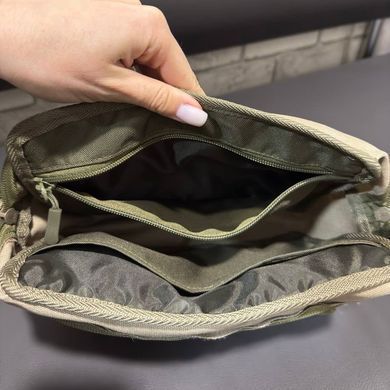 Тактична сумка Grand Tactic Cordura + Подарунок шеврони мультикам 25x18x5 см gt50429bls фото