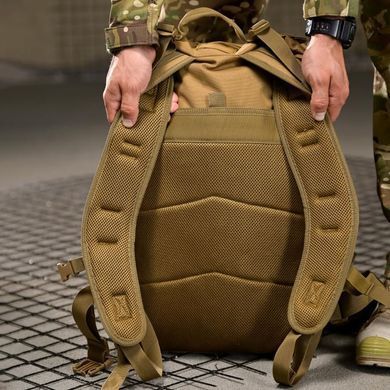 Тактичний рюкзак US Cooper Lasercut Large 40 л з системою кріплення Molle койот 50х30х32&nbsp;см buy97001bls фото