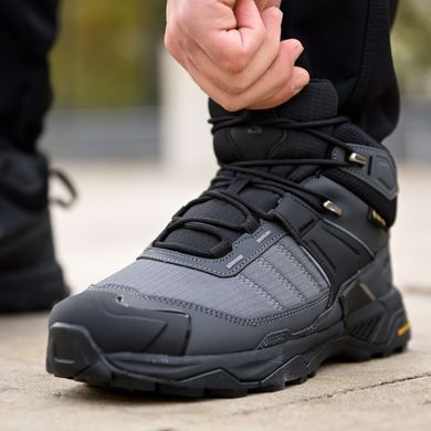 Термо черевики Salomon Quest Roam утеплені хутром чорні з сірим розмір 41 buy94625bls-41 фото