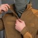 Чоловіча Флісова Кофта "NACIA" зі вставками Softshell / Фліска з липучками під шеврони койот розмір S buy83817bls-S фото 6