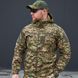 Чоловіча Водовідштовхуюча Куртка Хижак Military "Soft Shell" з капюшоном камуфляжна розмір S bkrM-15blsк-S фото 1