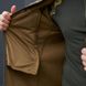 Чоловіча Водовідштовхуюча Куртка Хижак Military "Soft Shell" з капюшоном камуфляжна розмір S bkrM-15blsк-S фото 8