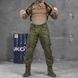 Демісезонна чоловіча форма з кишенею для гідратора Oblivion Tactical "Sniper" Куртка + штани олива розмір S buy85780bls-S фото 4