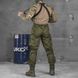 Демісезонна чоловіча форма з кишенею для гідратора Oblivion Tactical "Sniper" Куртка + штани олива розмір S buy85780bls-S фото 5