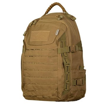 Рюкзак 35 л Camotec BattleBag Oxford 900D PVC койот розмір 26х29х50 см arm1042bls фото